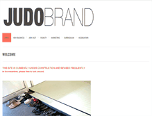 Tablet Screenshot of judobrand.com